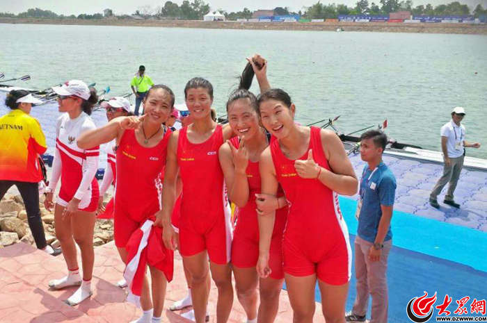 一枚金牌!济南赛艇姑娘张敏在雅加达亚运会夺
