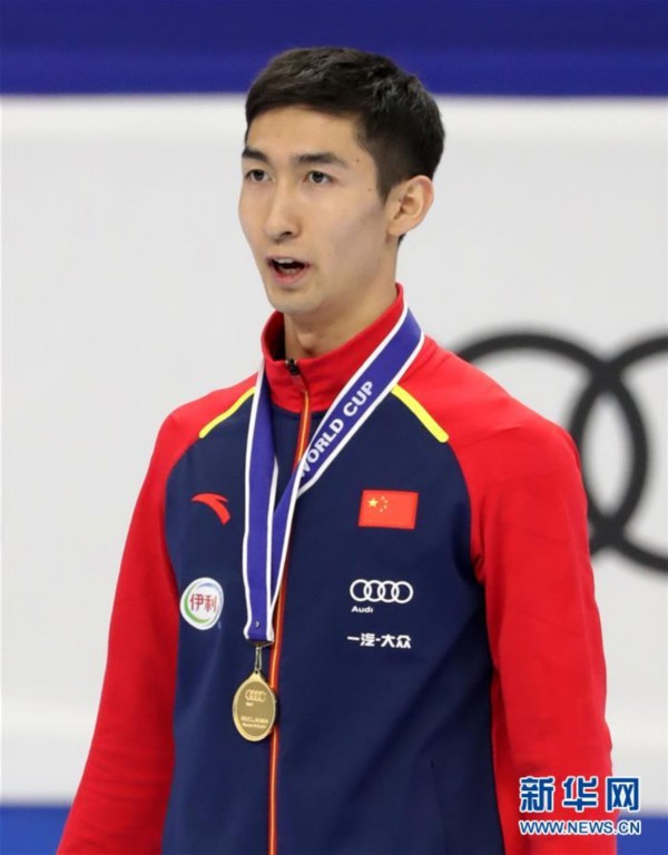 世界杯首尔站:武大靖夺得男子500米冠军