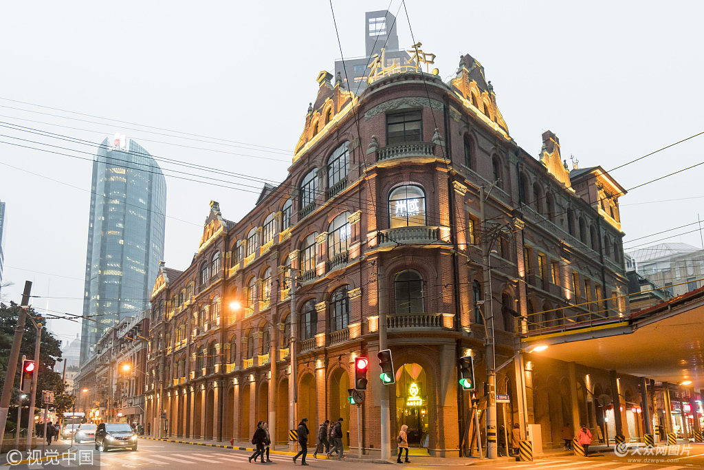 上海百年礼和洋行旧址变身时尚办公楼 