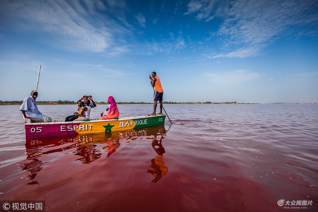 塞内加尔粉红玫瑰湖满满少女心