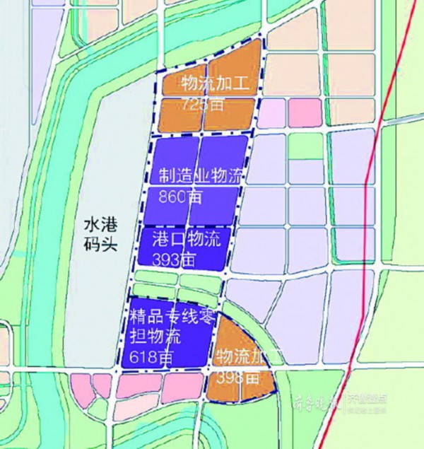 小清河魏桥码头规划图片