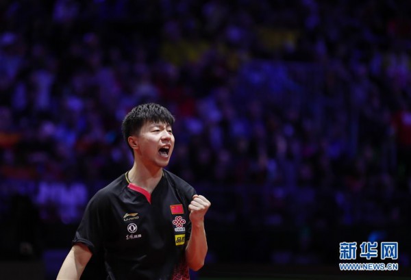 (体育)(24)乒乓球——世锦赛:马龙男单夺冠